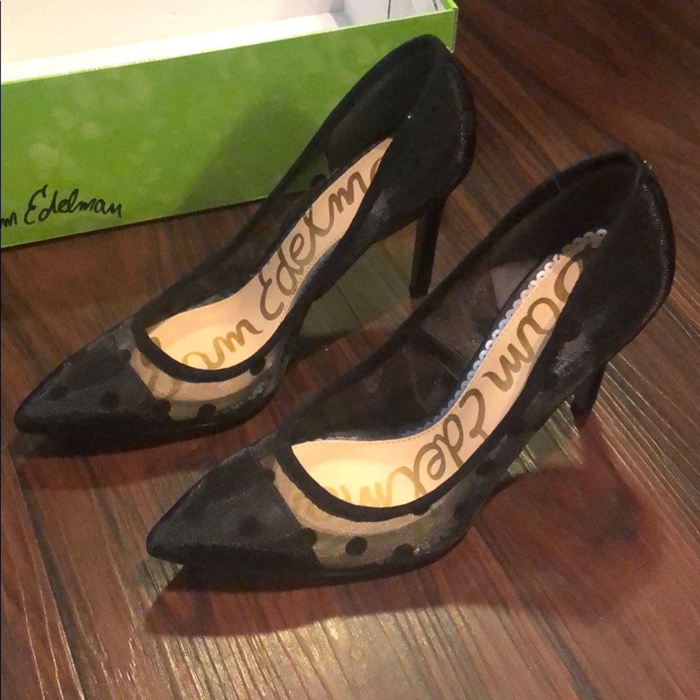 Black heels
